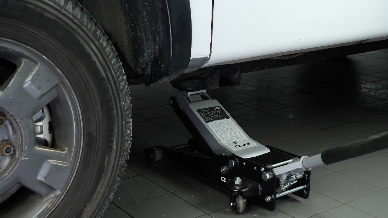 Lift the vehicle