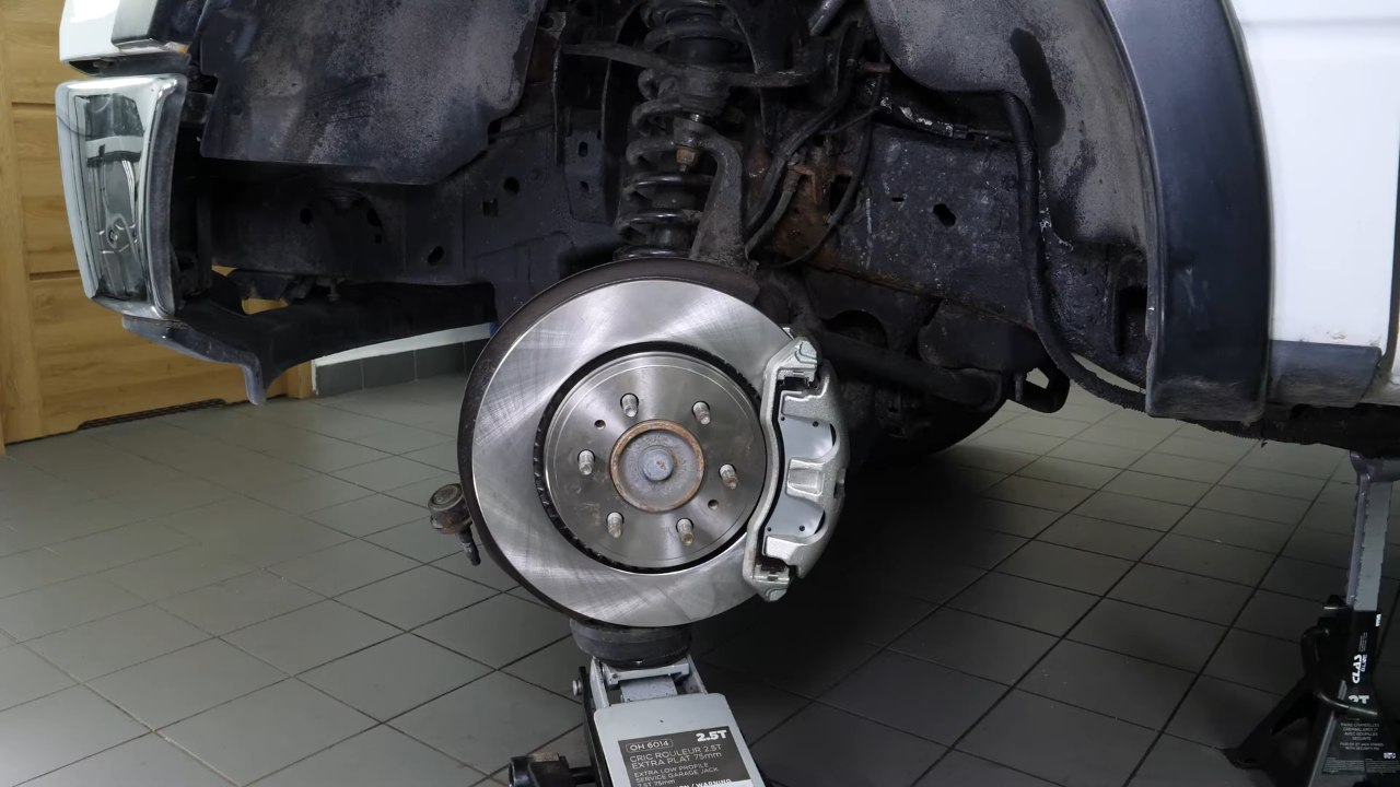 Remove the control arm ball joint