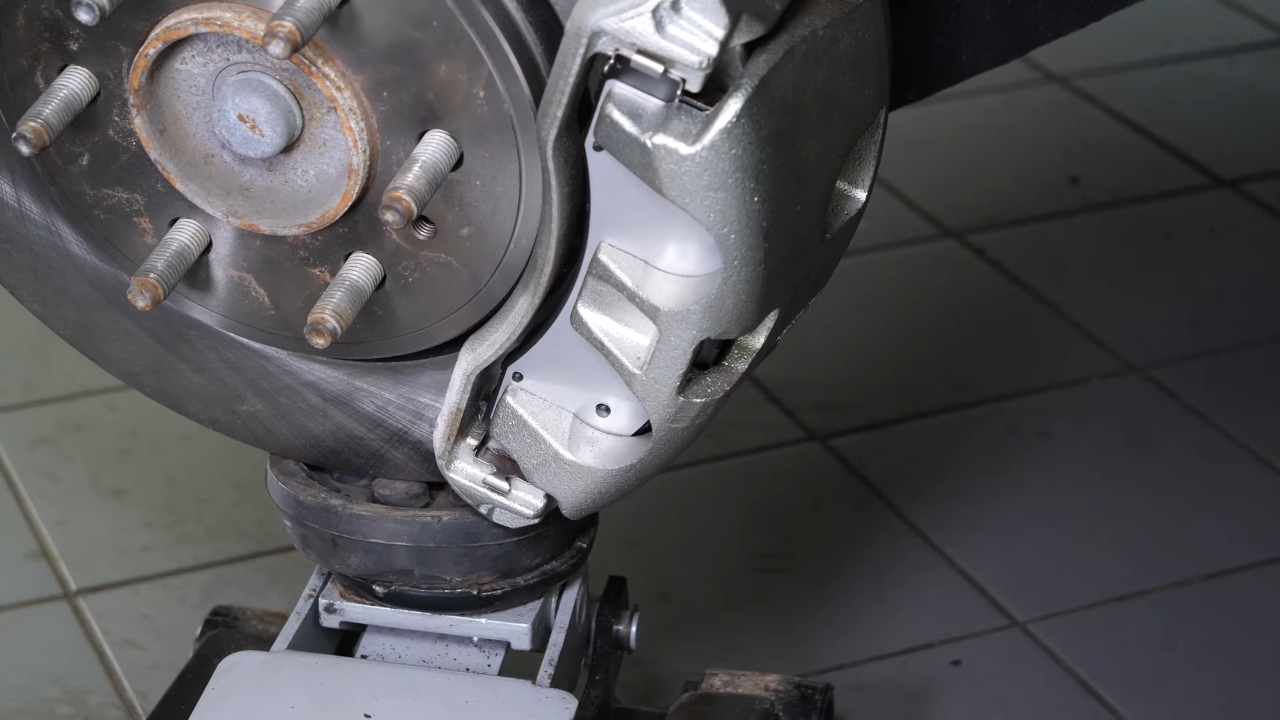 Remove the control arm ball joint