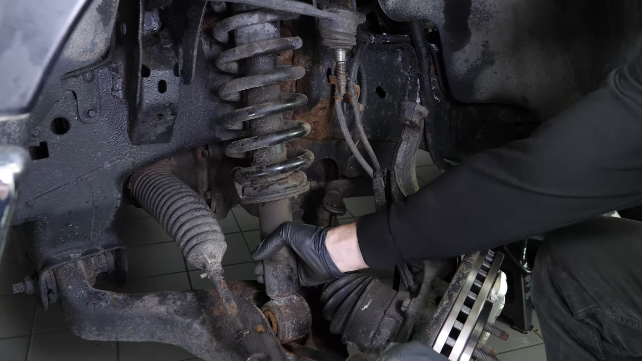 Remove the upper control arm