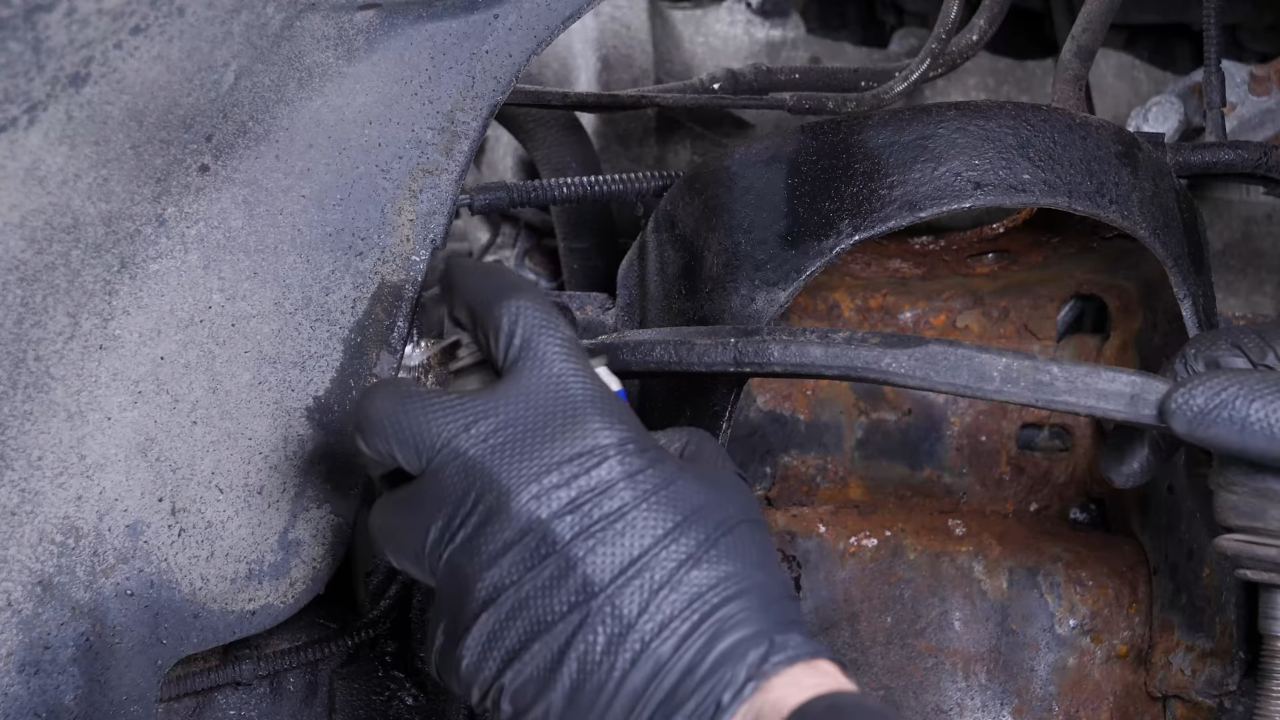 Remove the upper control arm