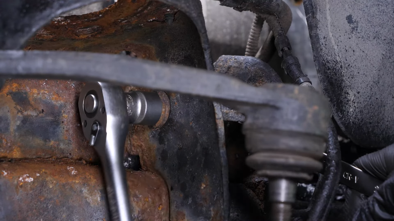 Remove the upper control arm