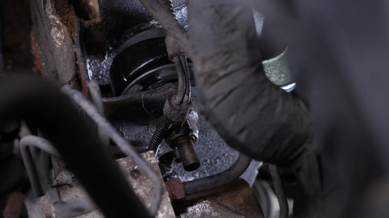 Prepare the new control arm
