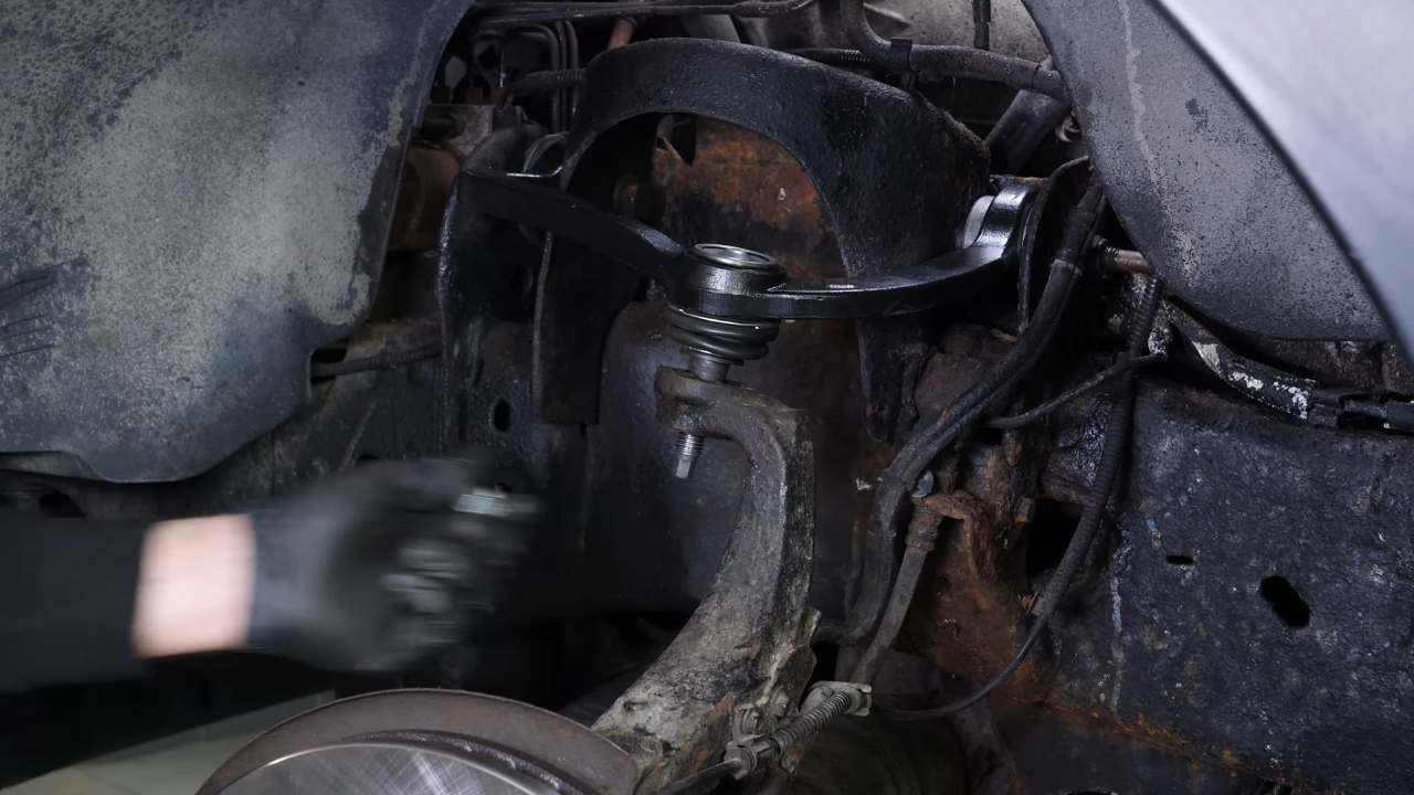 Install the new upper control arm