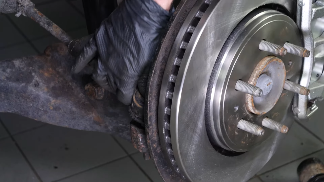 Put the outer tie rod back