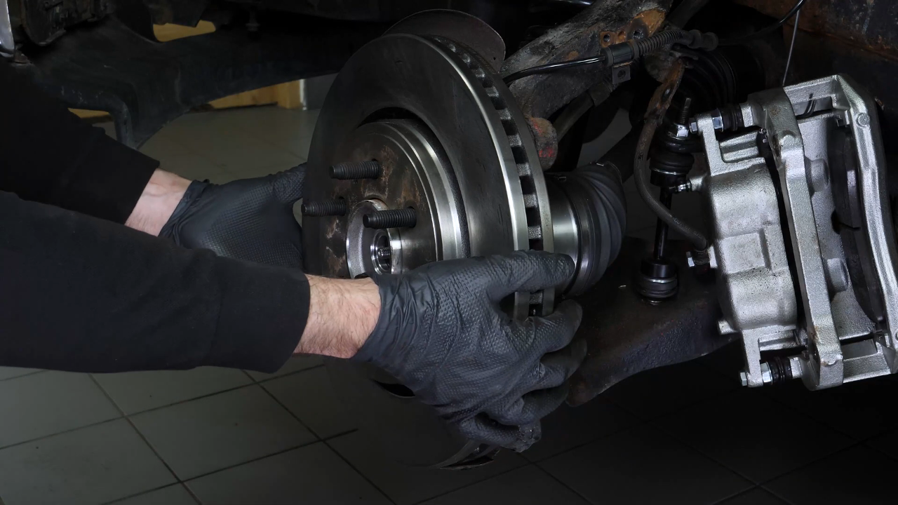 Remove the brake system