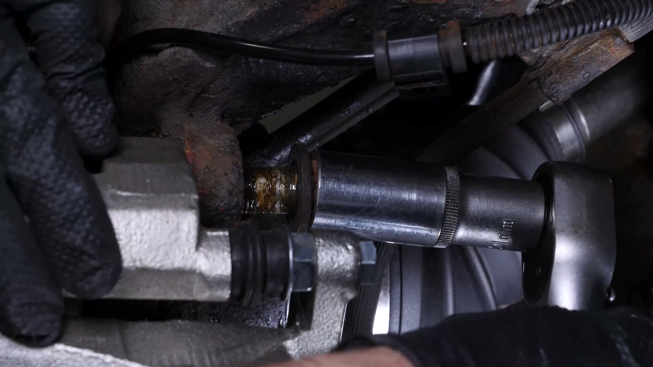 Remove the brake system