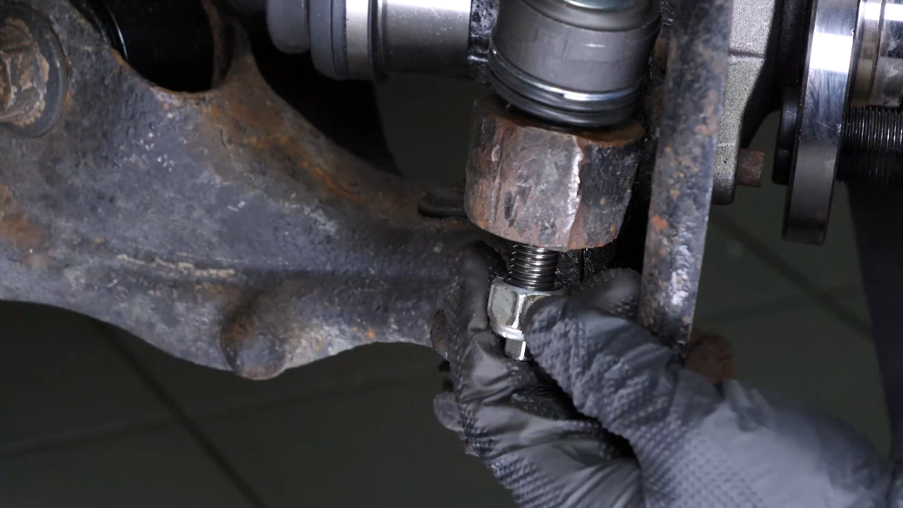Remove the outer tie rod