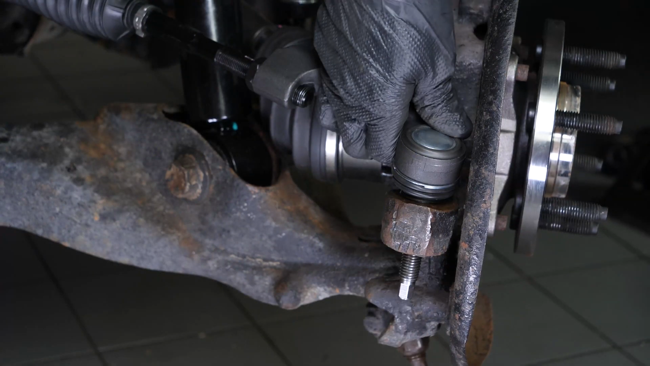 Remove the outer tie rod