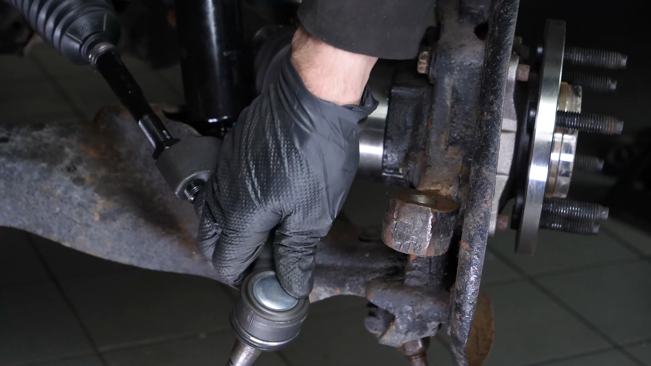 Remove the outer tie rod