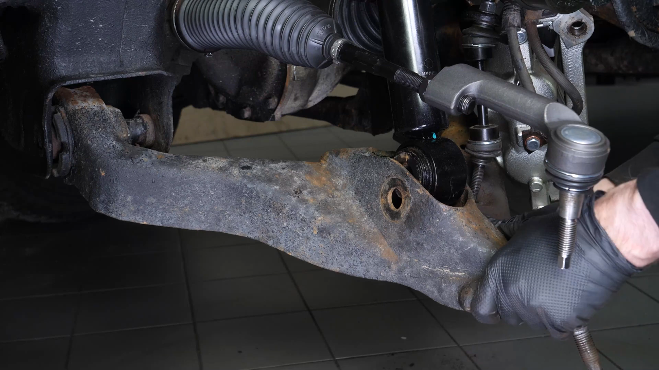 Remove the control arm