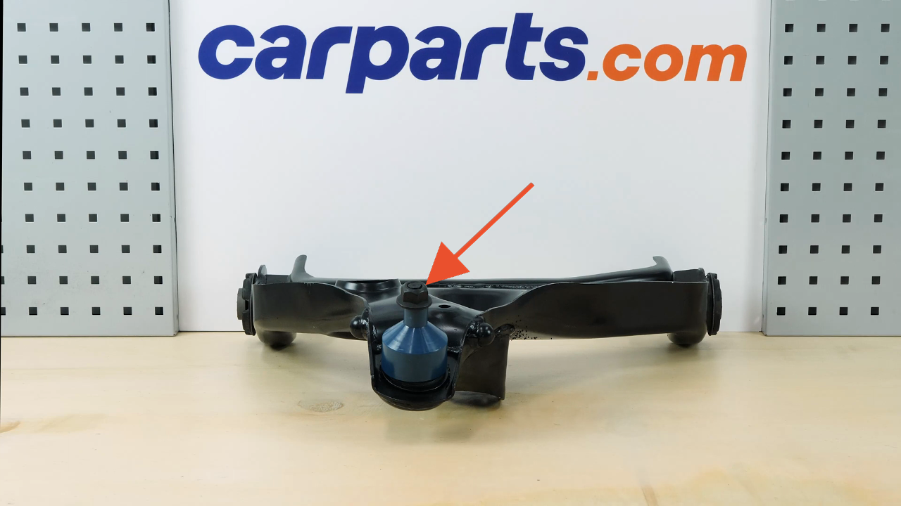 Prepare the new control arm