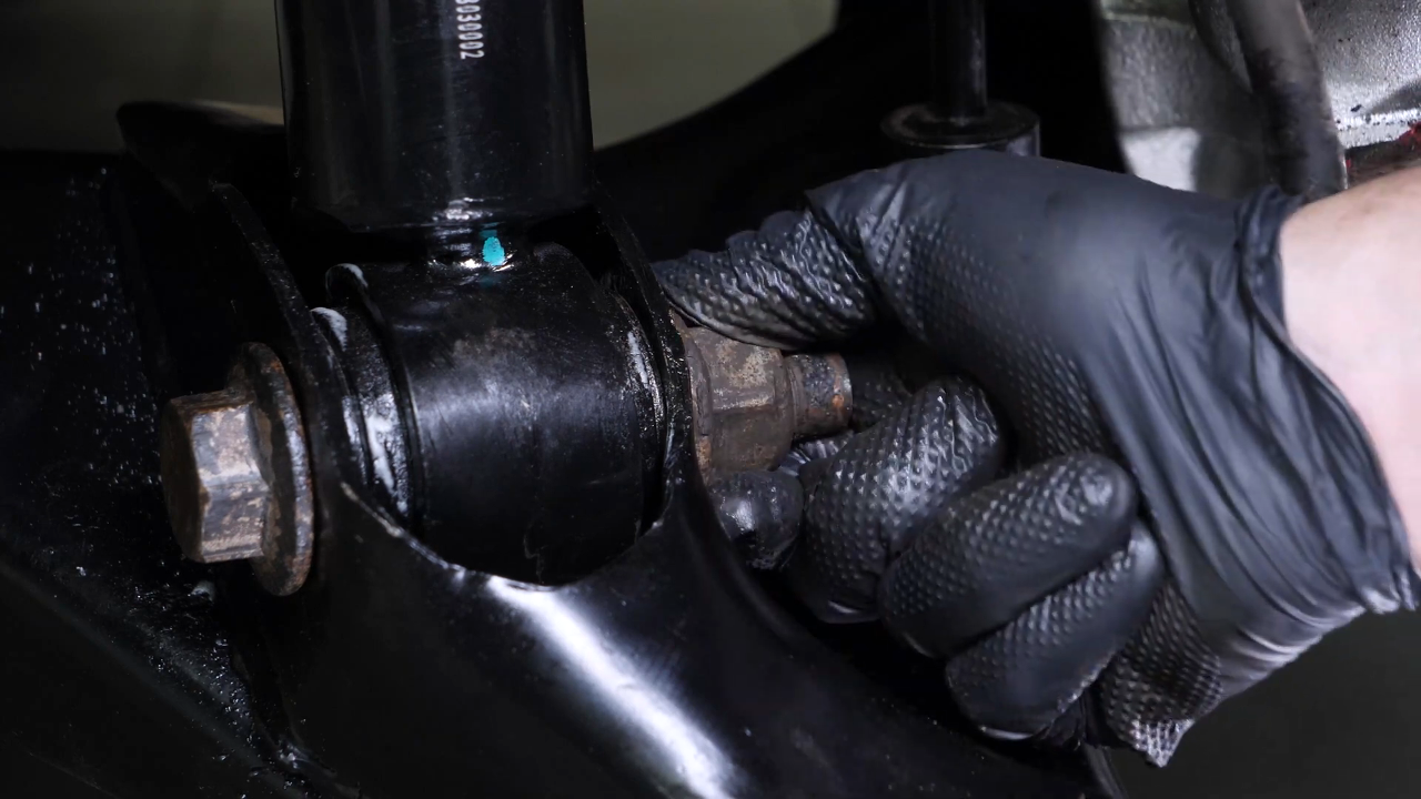 Install the new strut