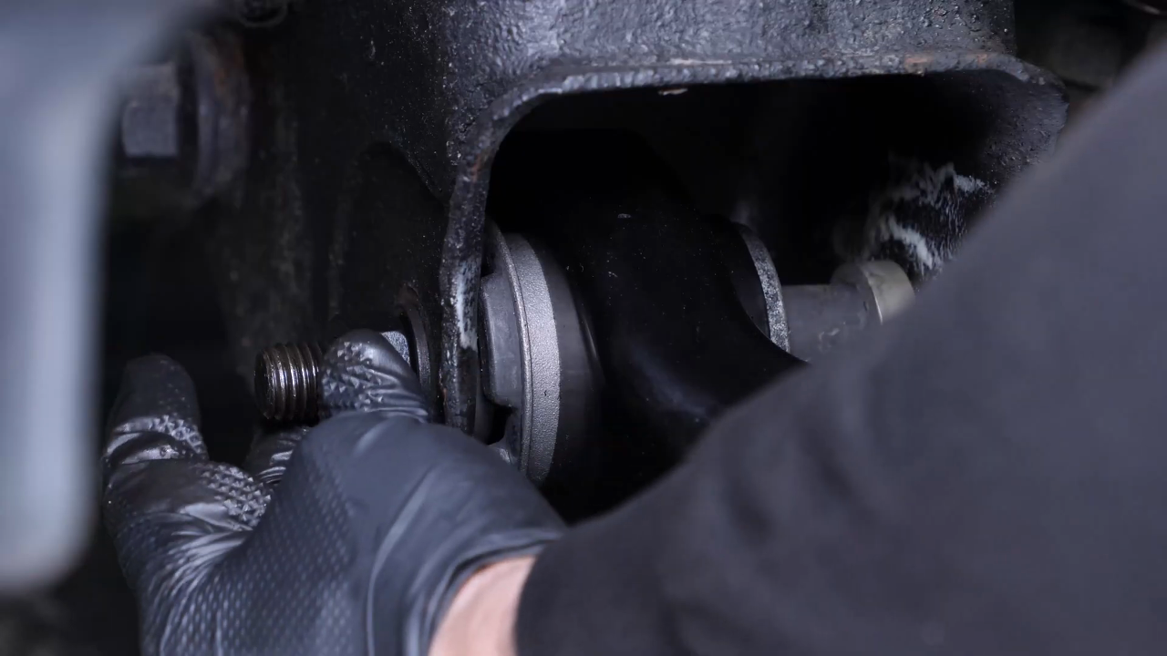 Install the new strut
