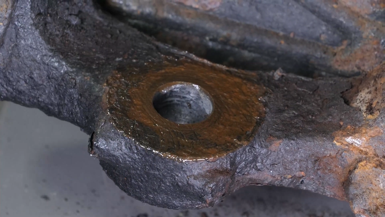 Install the new strut