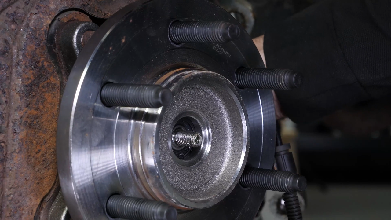 Put the outer tie rod back