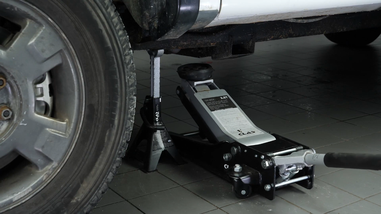 Lift the vehicle