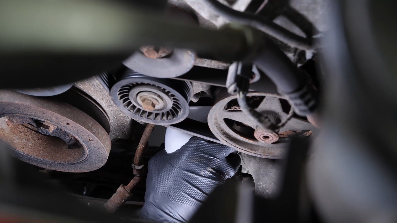 Reinstall the oil filter