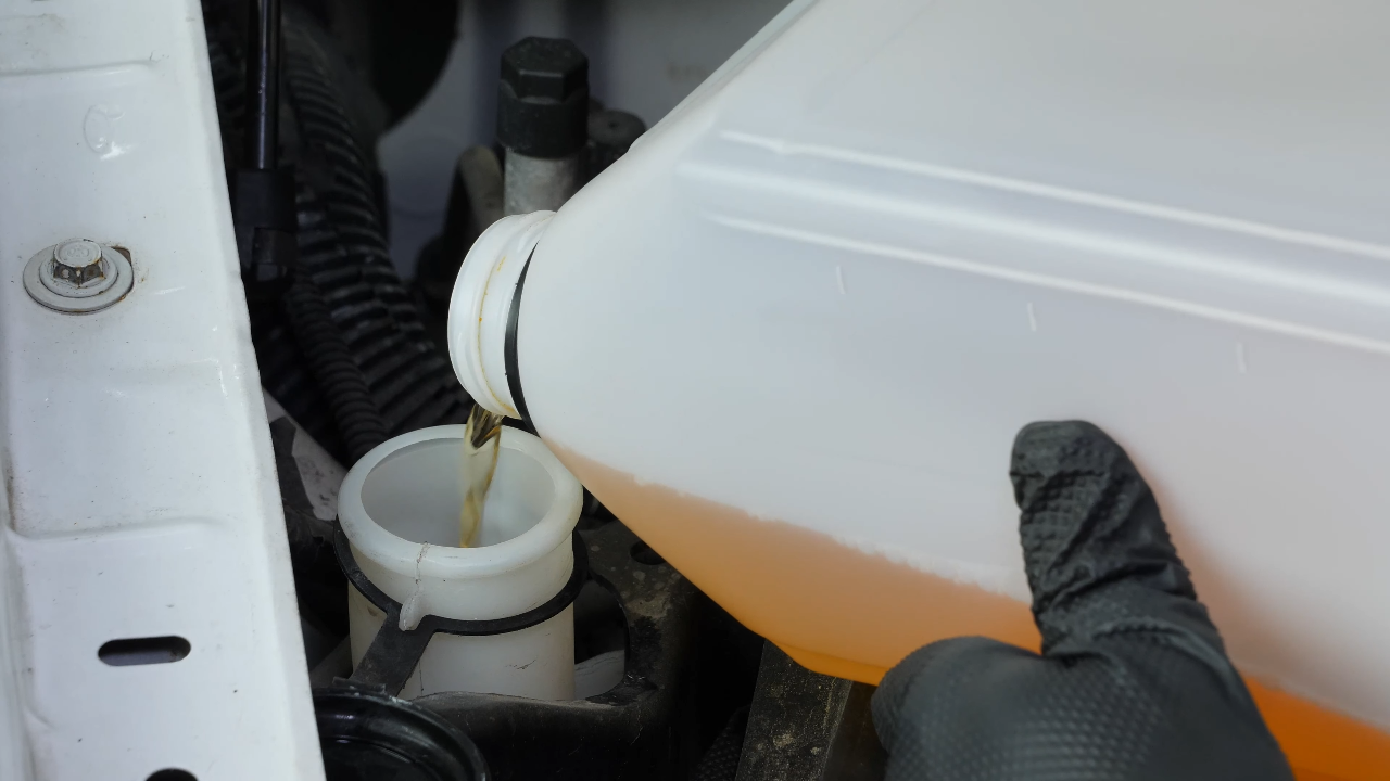 Washer pump fluid
