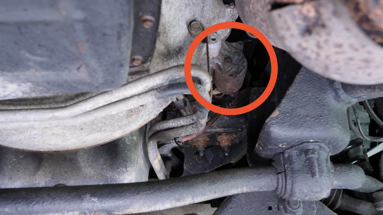 Disconnect the starter