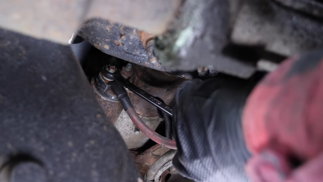 Disconnect the starter