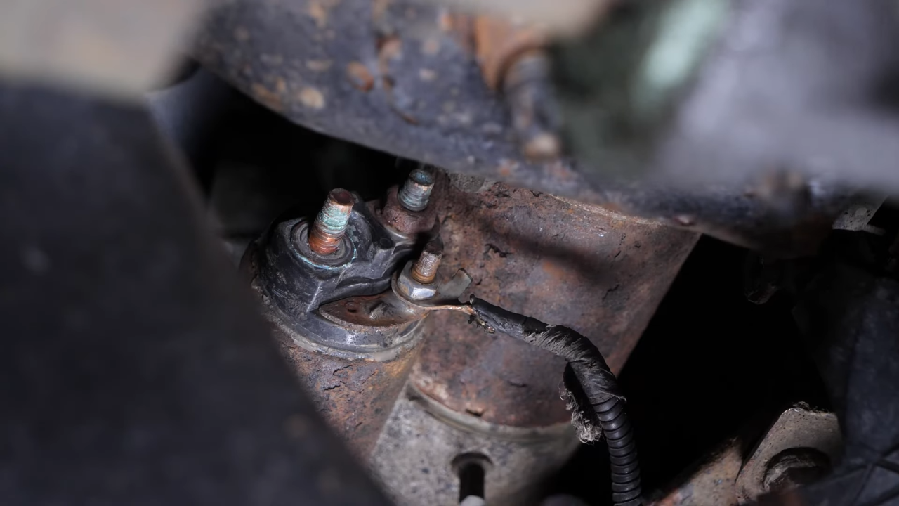 Disconnect the starter