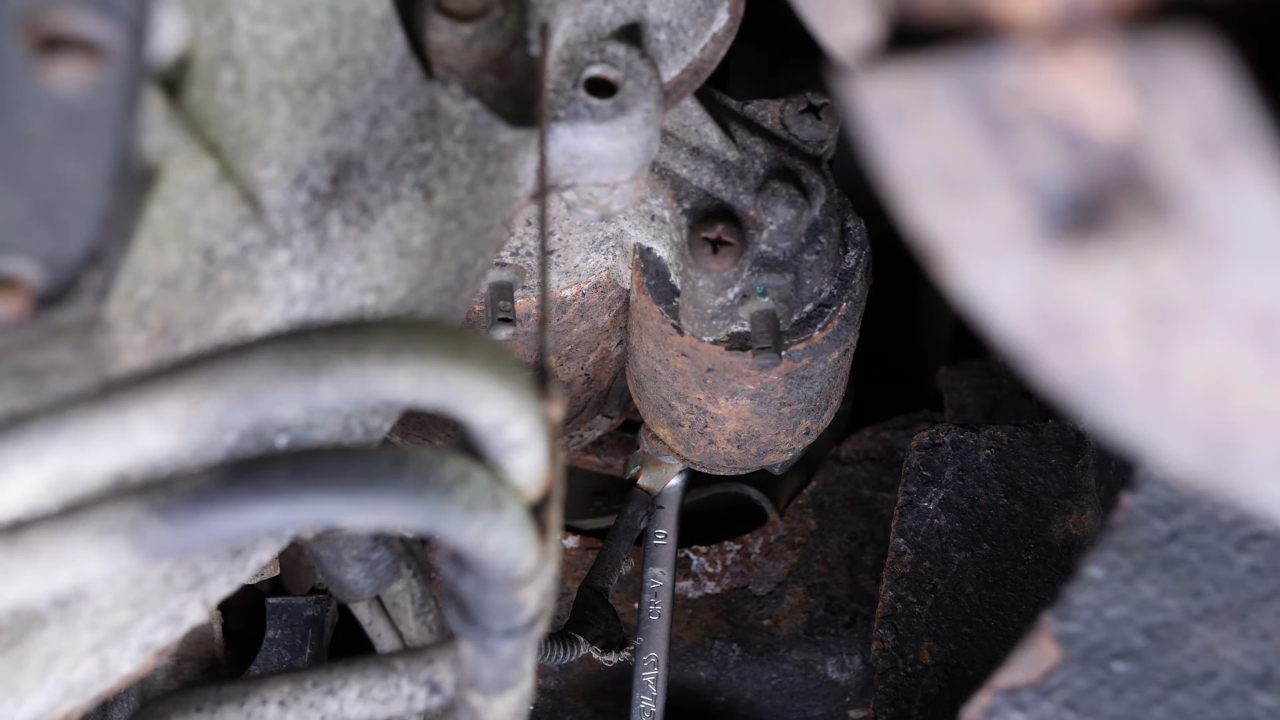 Disconnect the starter