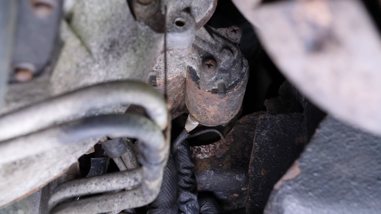 Disconnect the starter