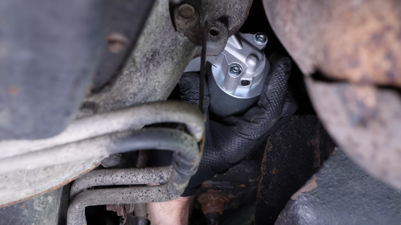 Install the new starter