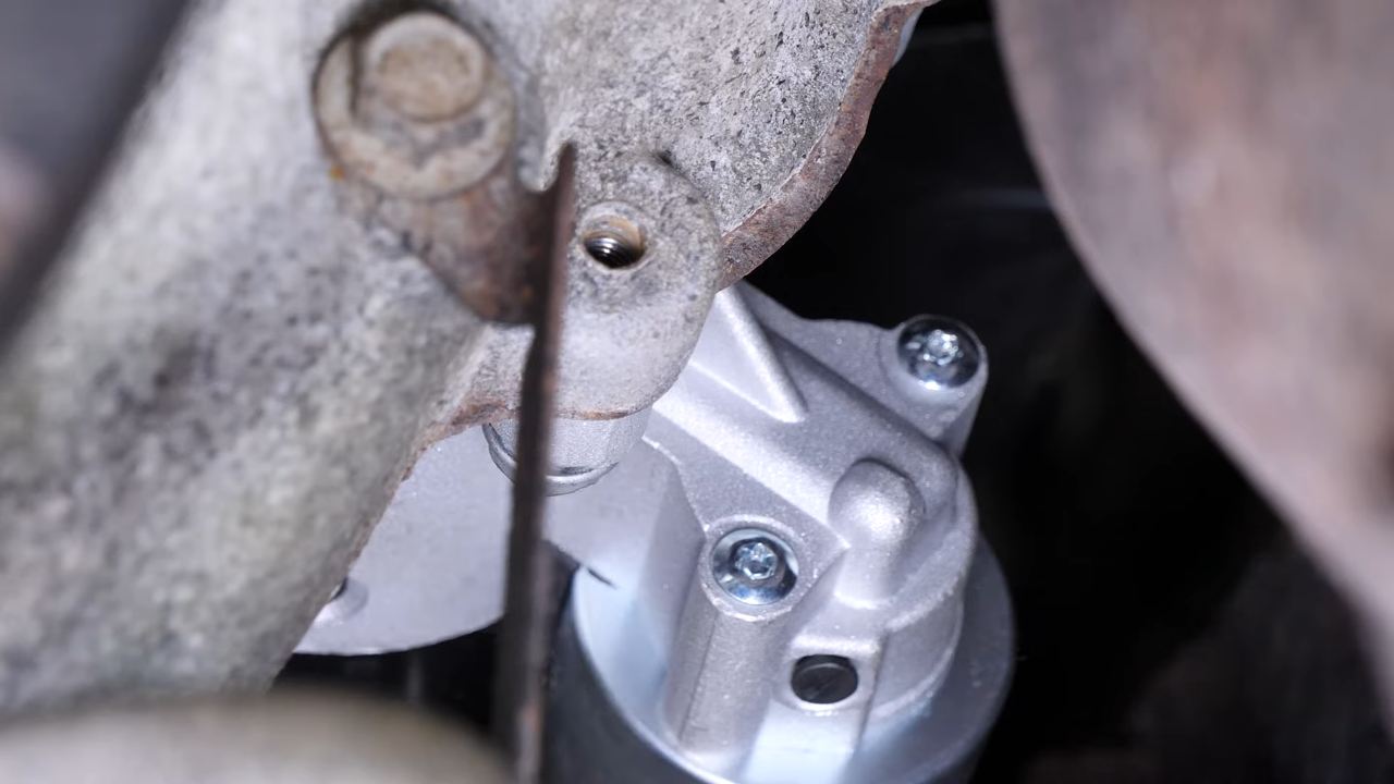 Install the new starter