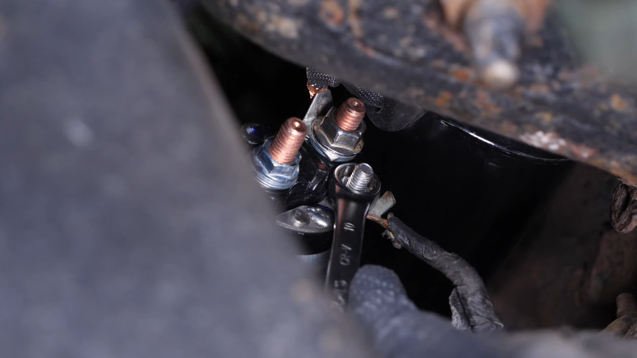 Reconnect the starter