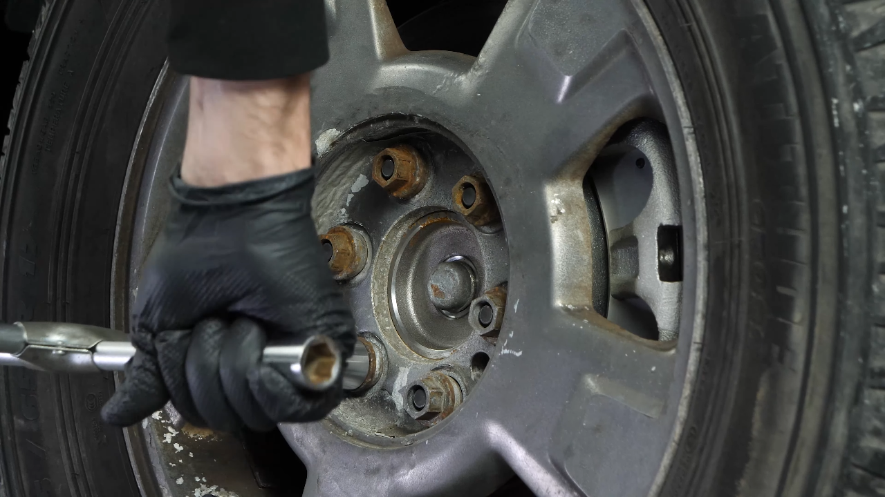 Lift the vehicle