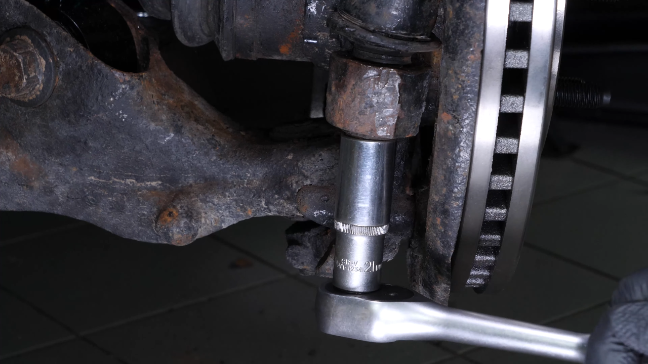 Remove the outer tie rod