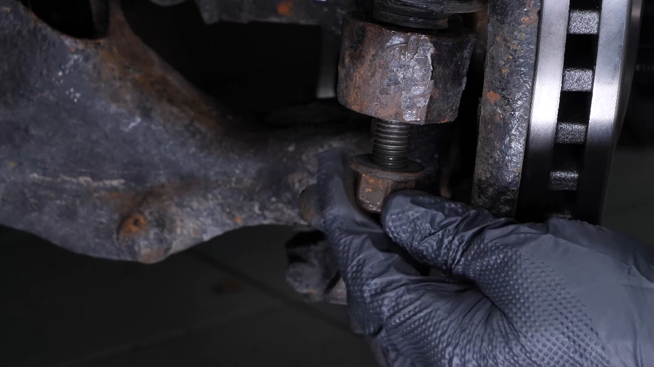 Remove the outer tie rod