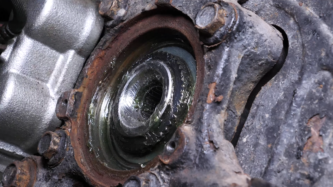 Prepare the installation of the new part