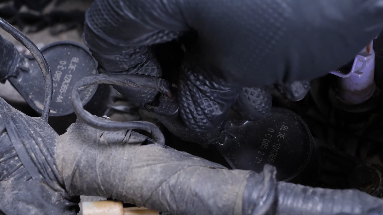 Remove the ignition coil