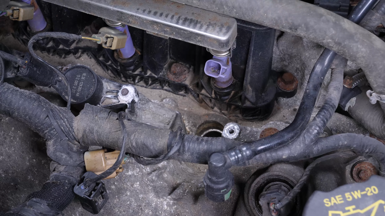 Remove the ignition coil