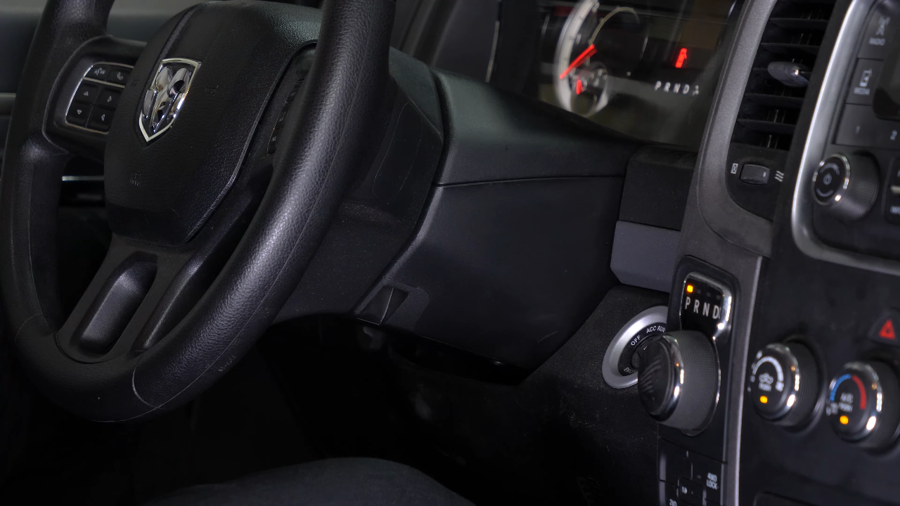 Open the brake fluid reservoir