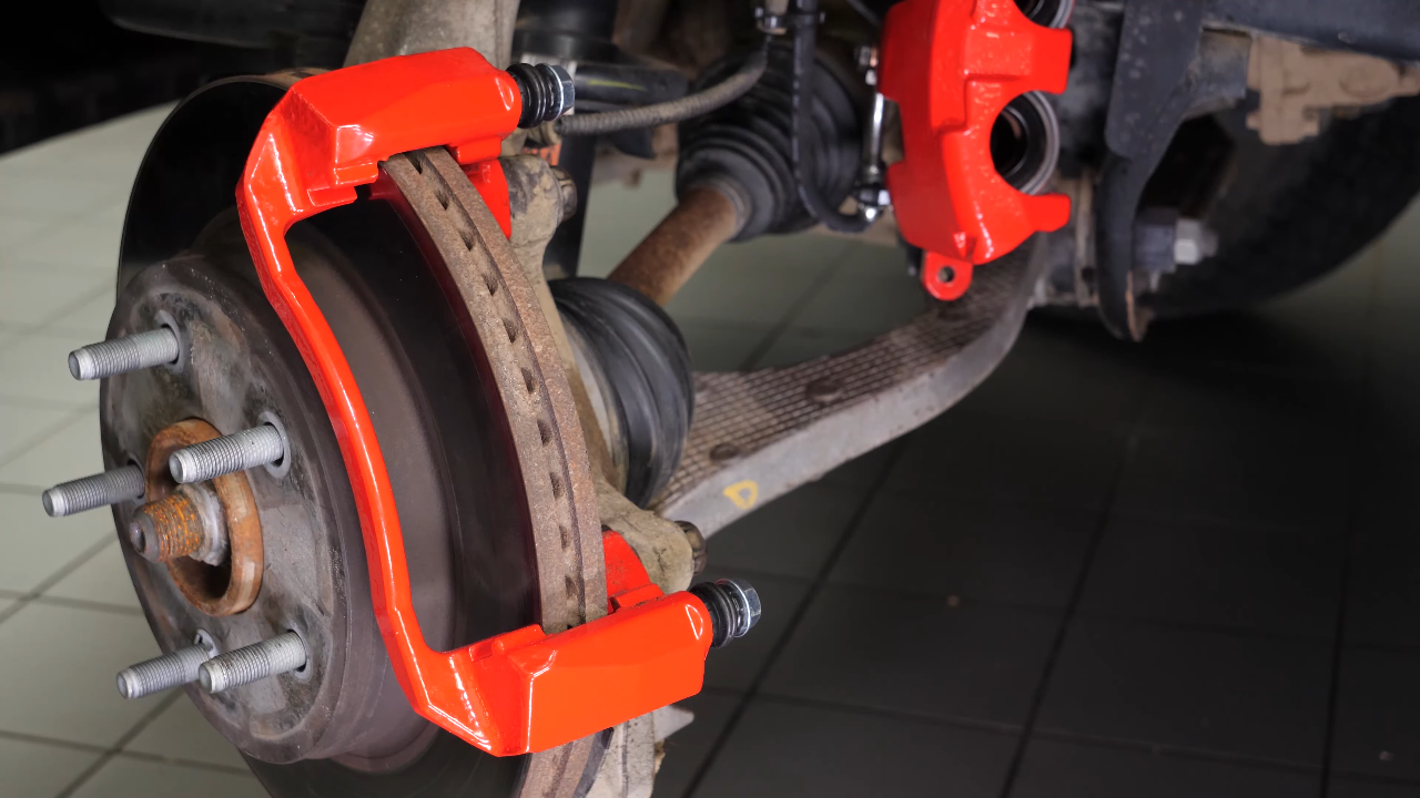 Remove the brake pads