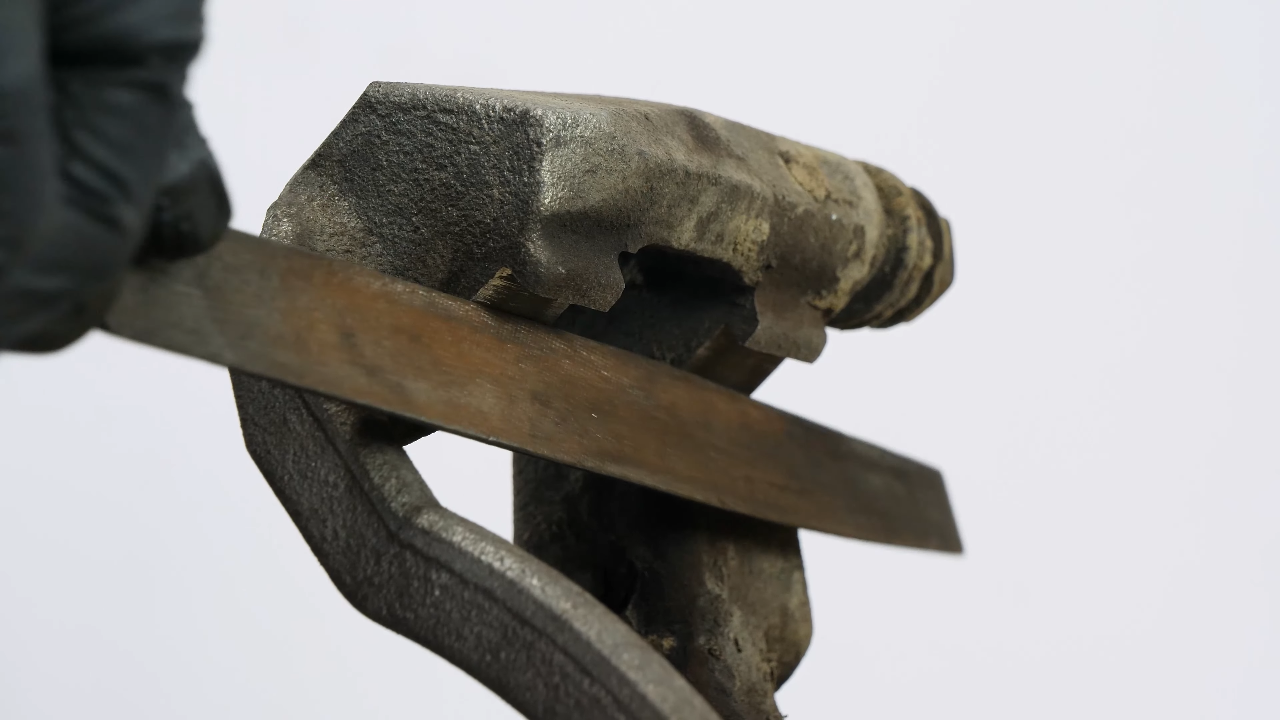 Clean the brake caliper mount