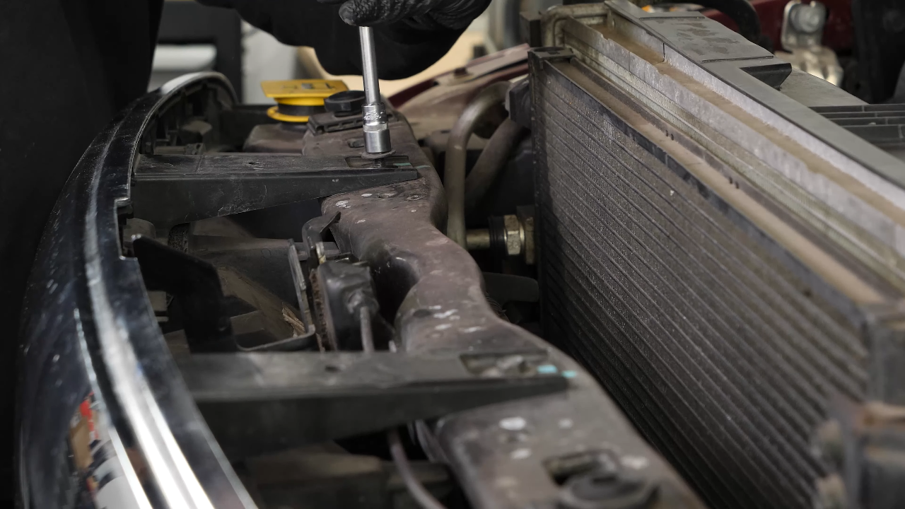 Remove the headlight assembly