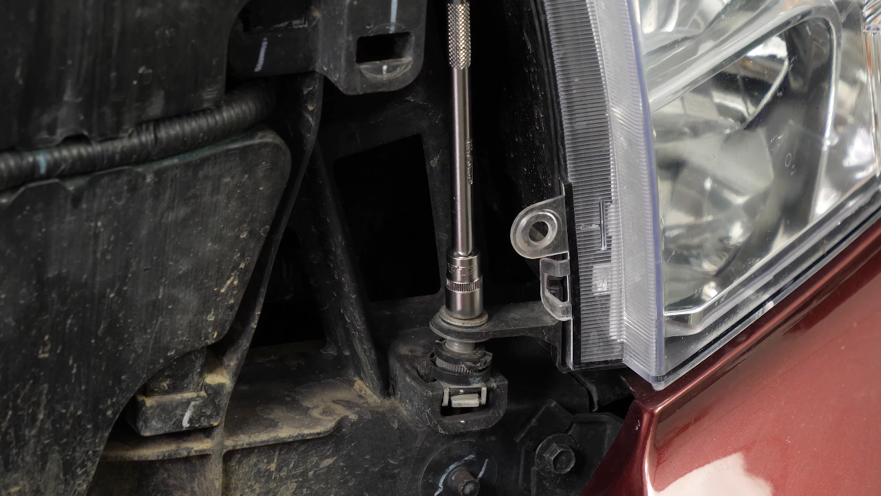Remove the headlight assembly