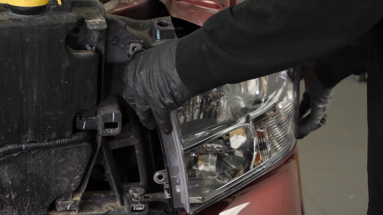 Remove the headlight assembly