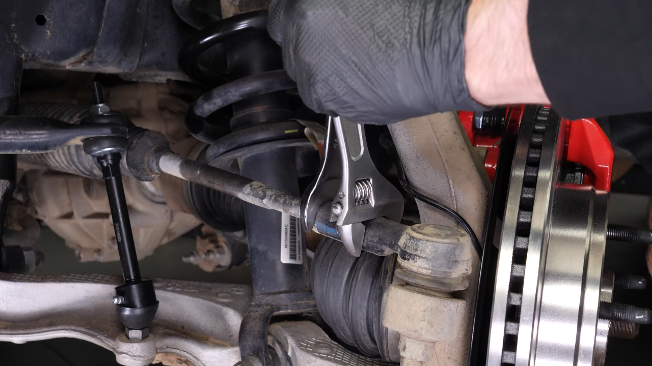Loosen the locknut