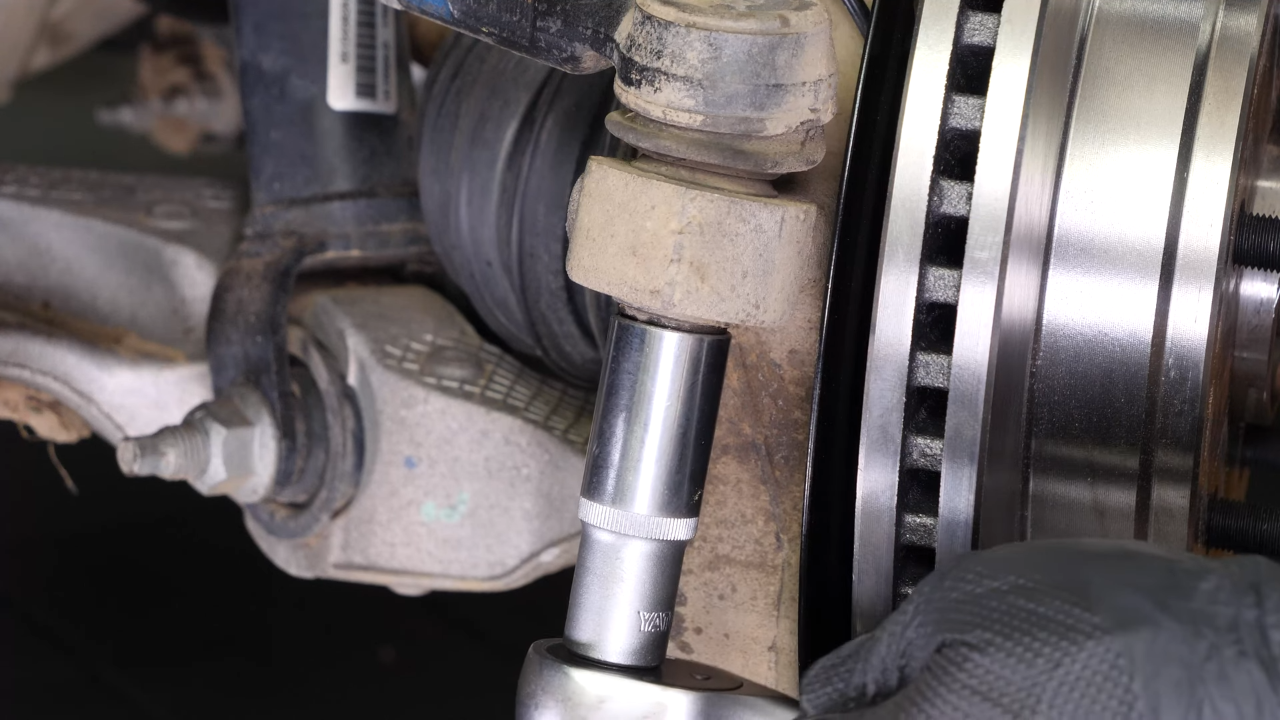 Remove the outer tie rod