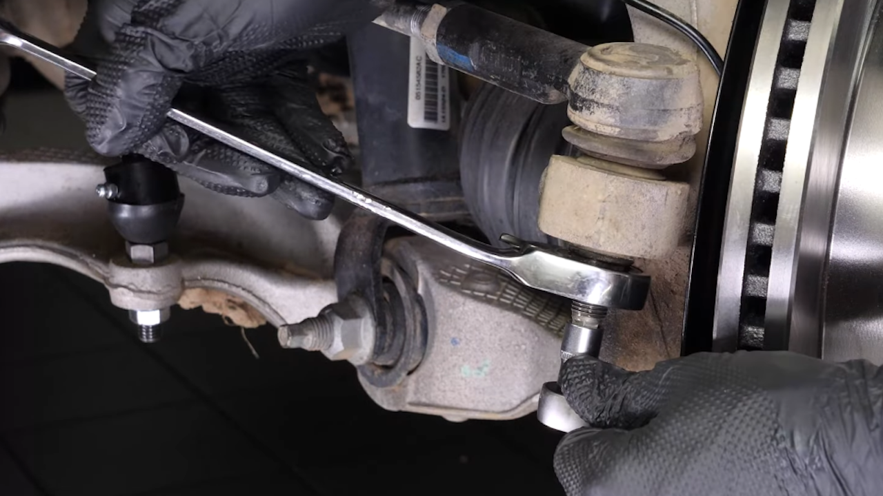 Remove the outer tie rod
