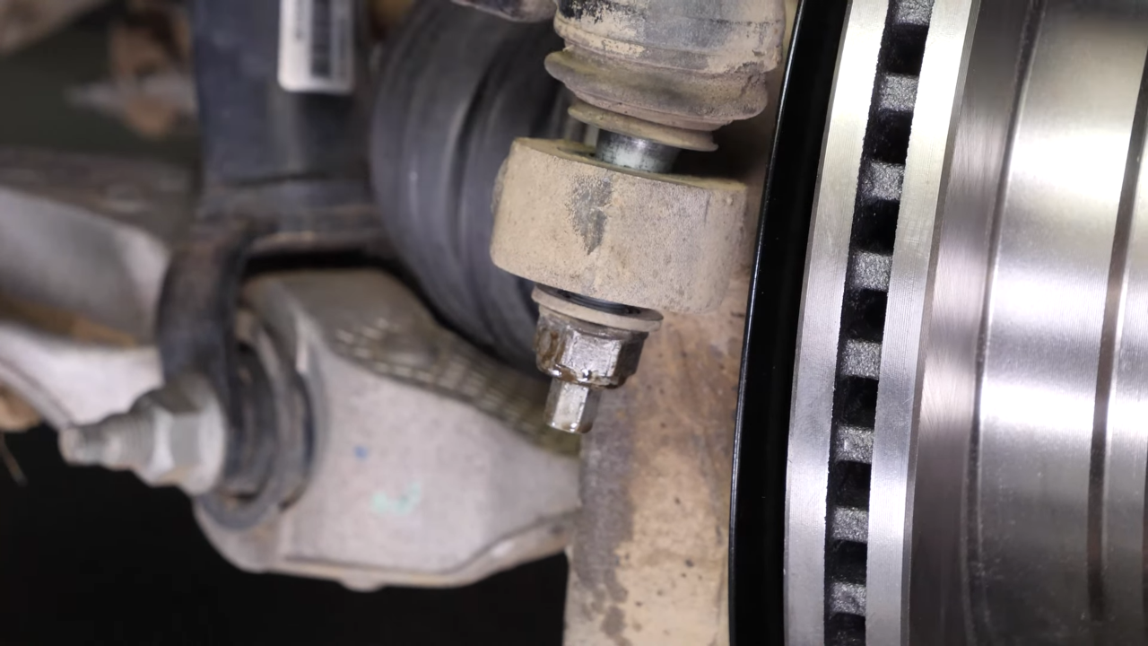 Remove the outer tie rod