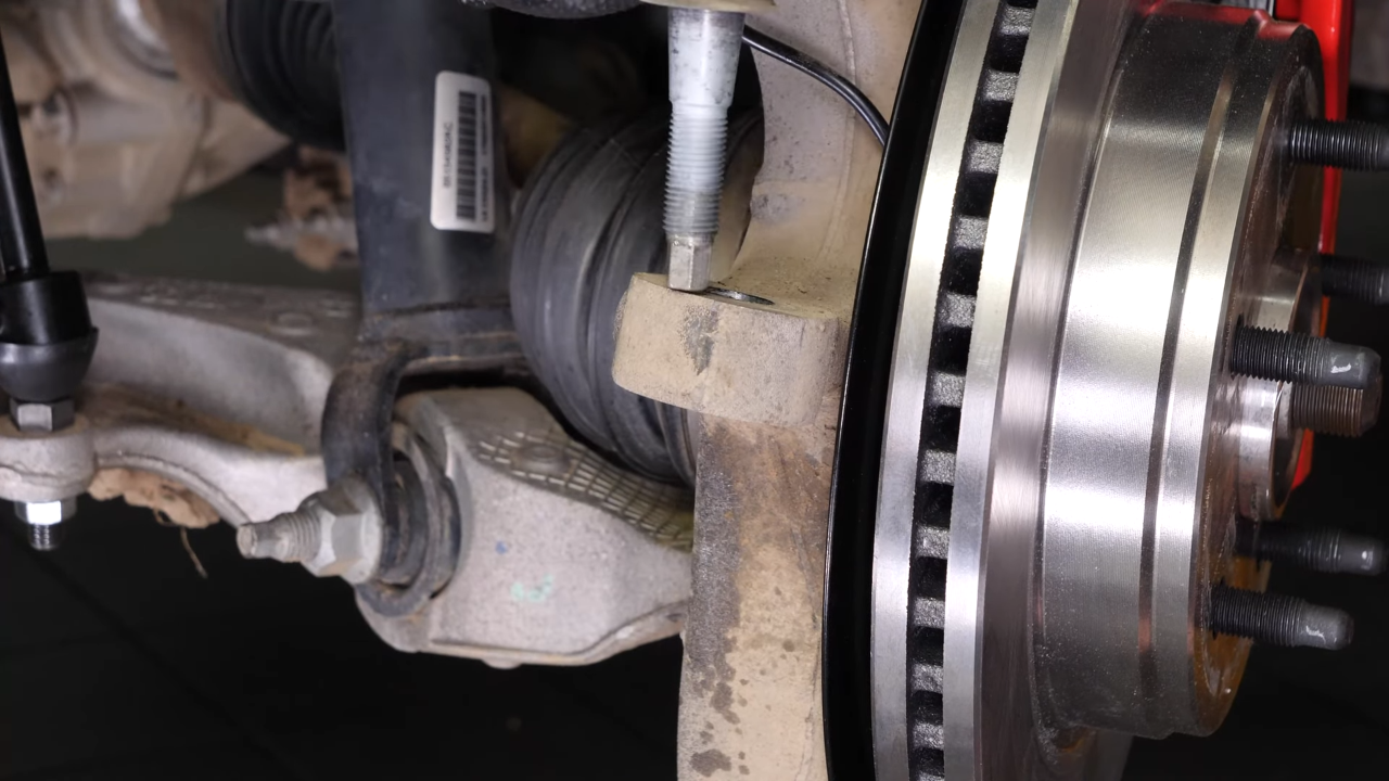 Remove the outer tie rod