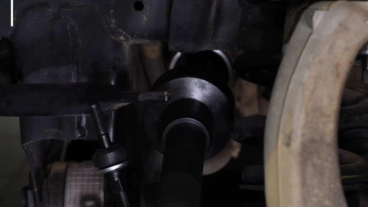 Install the new inner tie rod