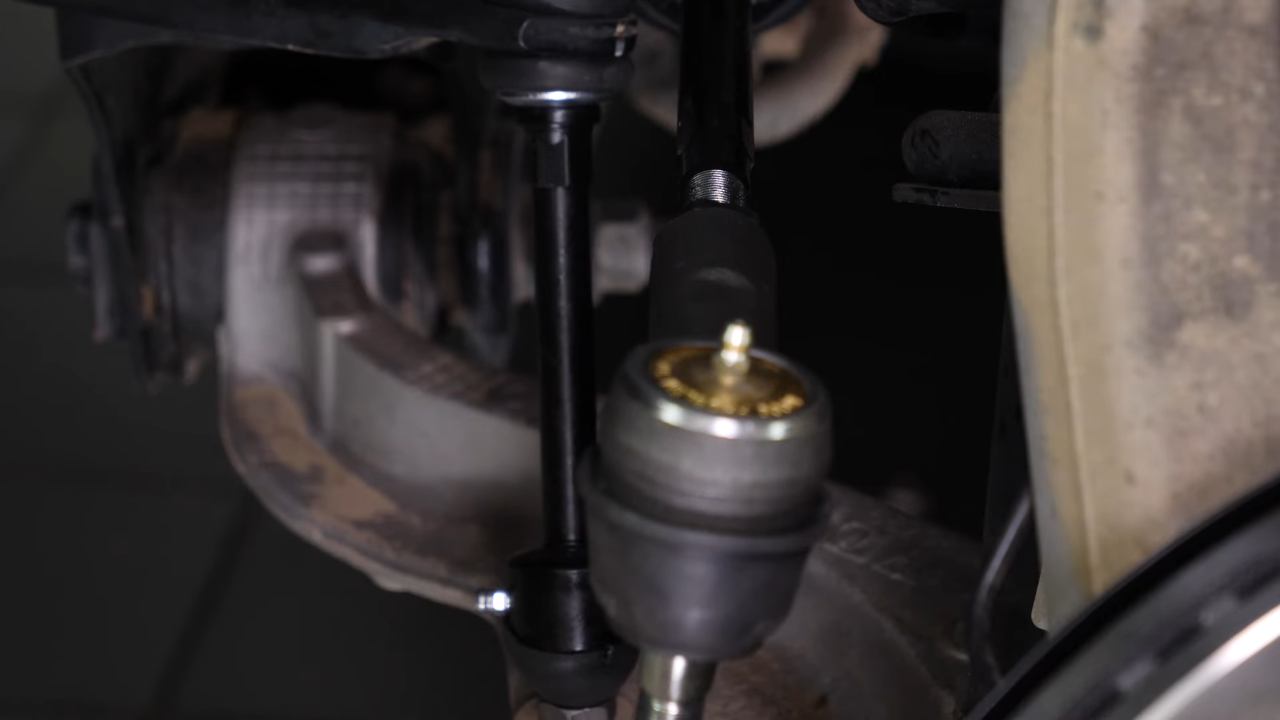 Install the new outer tie rod